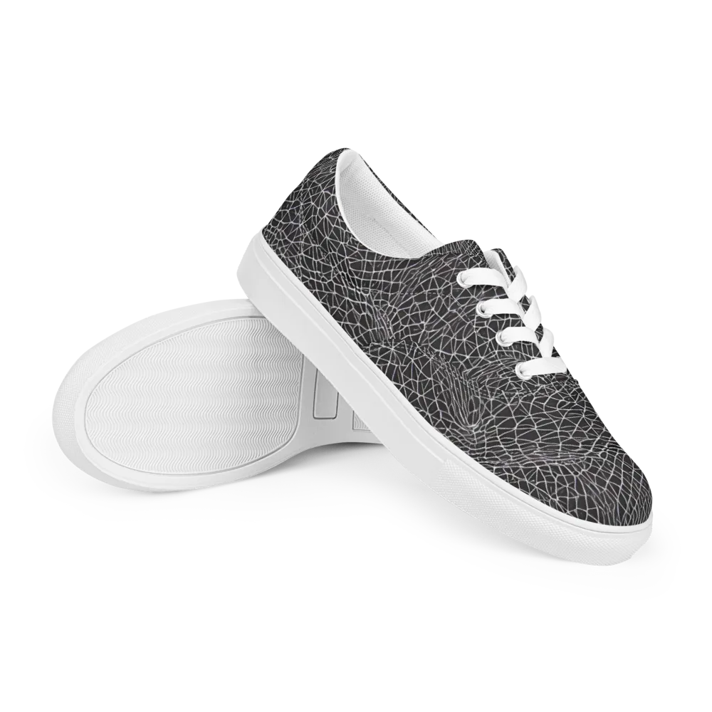 Cheng's Nexus on Men's Lace-Up Canvas Shoes — Right Front