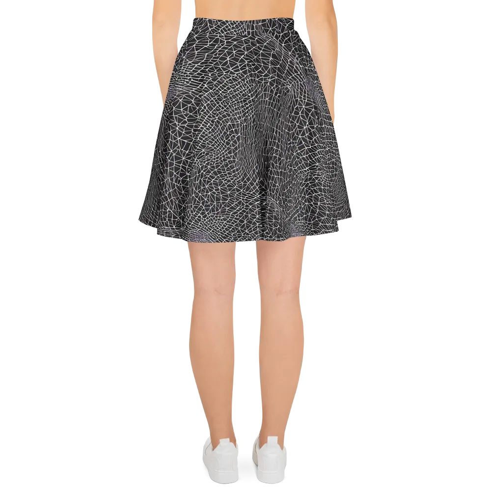 Cheng's Nexus on Skater Skirt — Back