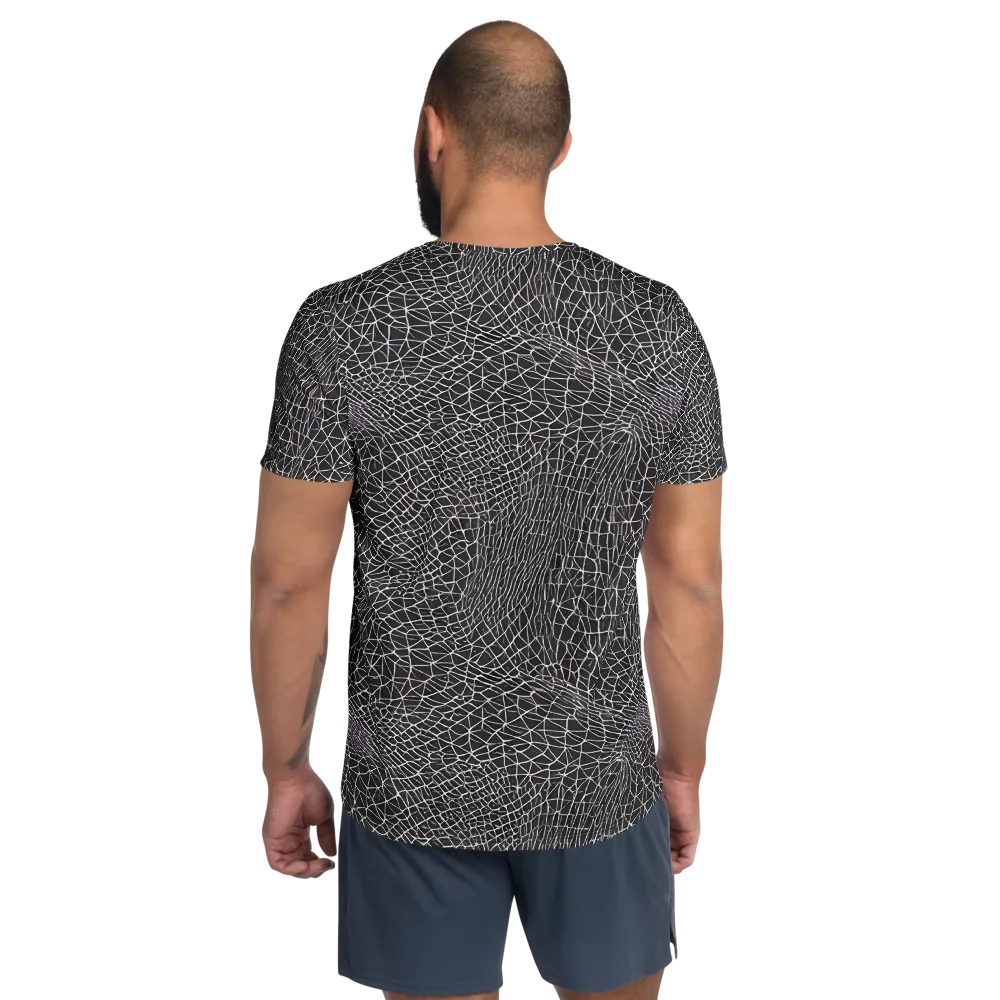 Cheng's Nexus on Men's Athletic T-Shirt — Back