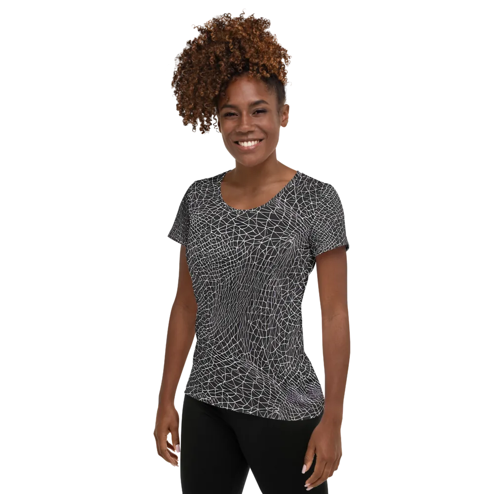 Cheng's Nexus on Women's Athletic T-Shirt — Left