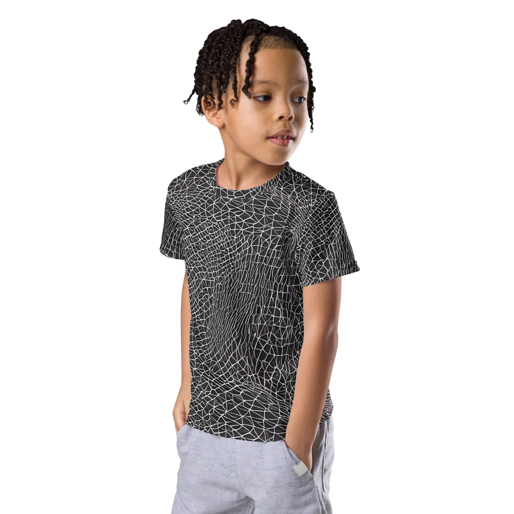 Cheng's Nexus on Kids Crew Neck T-Shirt — Left Front
