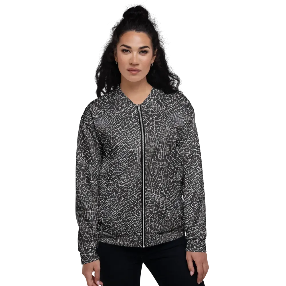 Cheng's Nexus on Bomber Jacket — Front