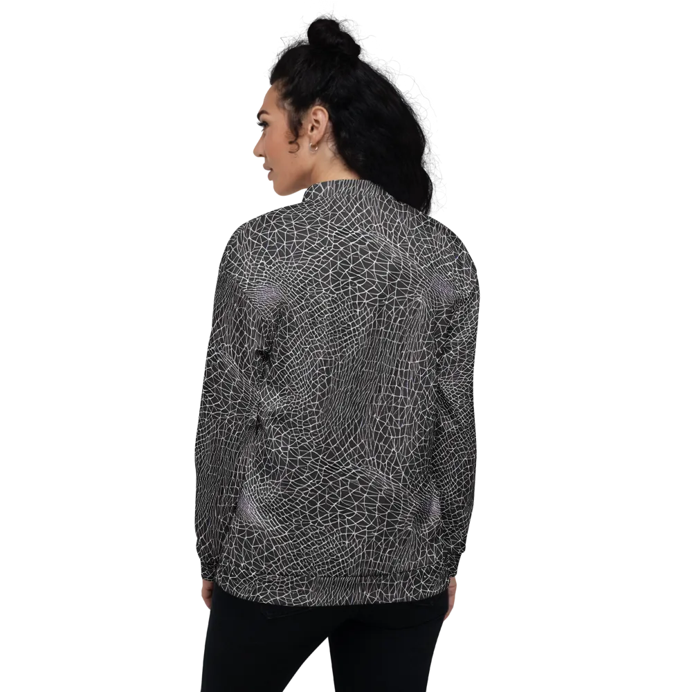 Cheng's Nexus on Bomber Jacket — Back