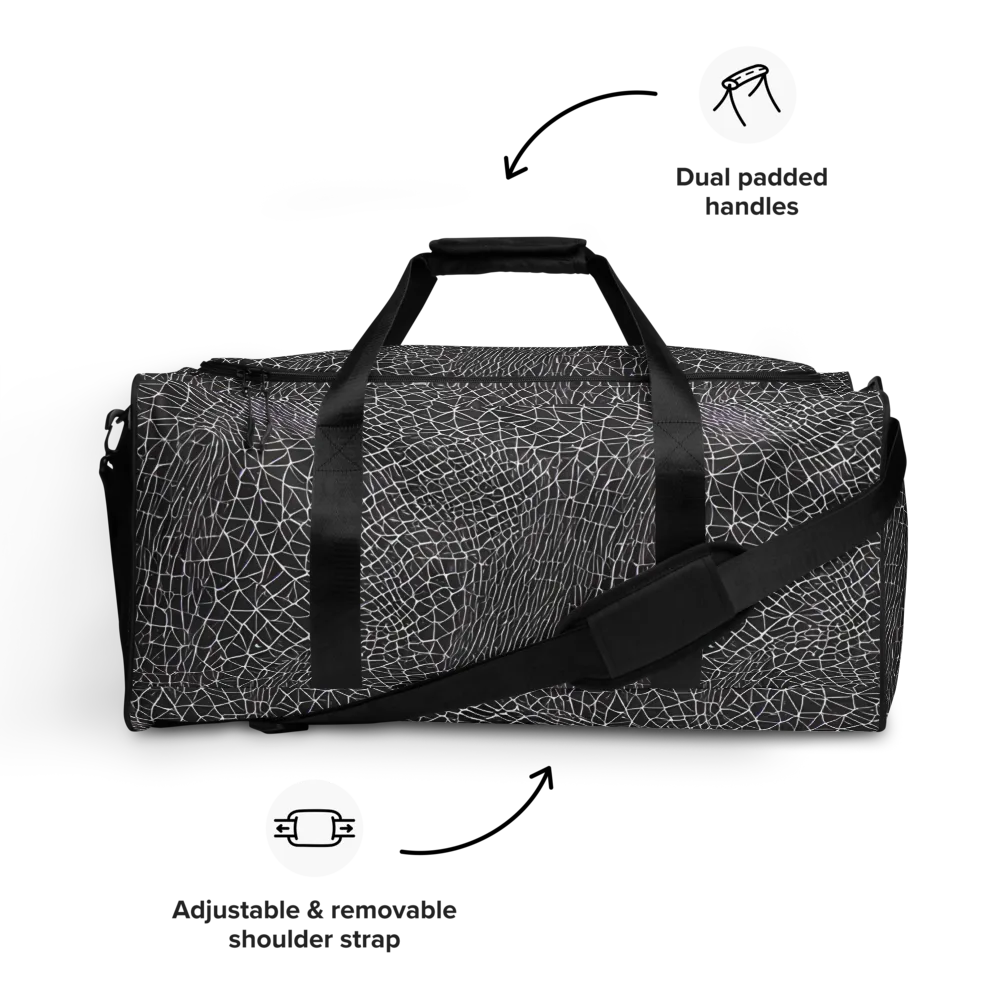 Cheng's Nexus on Duffle Bag — Front