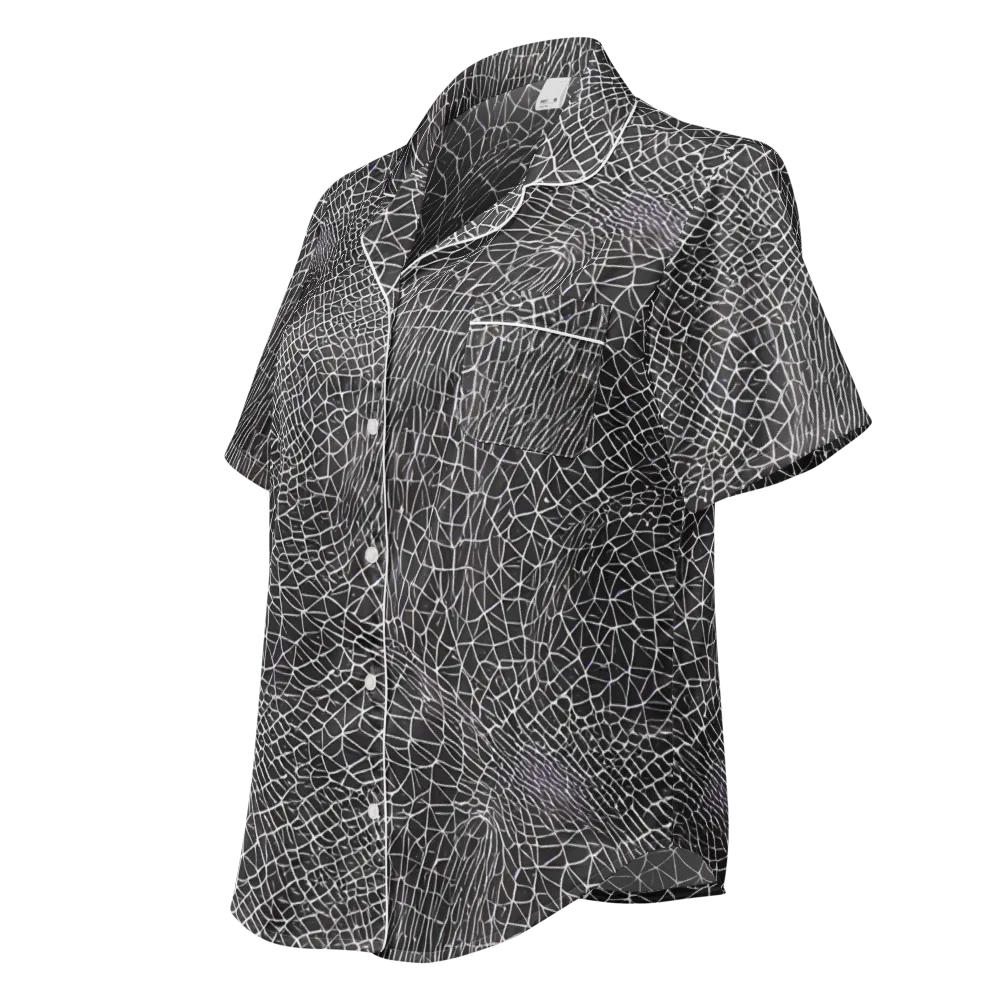 Cheng's Nexus on Women's Short Sleeve Pajama Top — Left Front