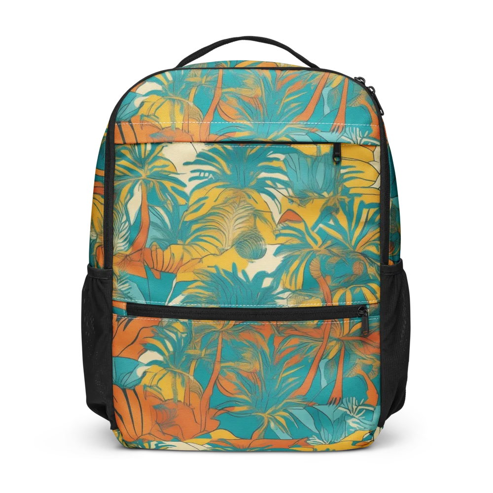 Citrus Jungle on Utility Backpack — Front