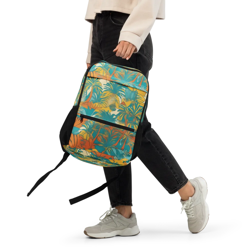Citrus Jungle on Utility Backpack — Front