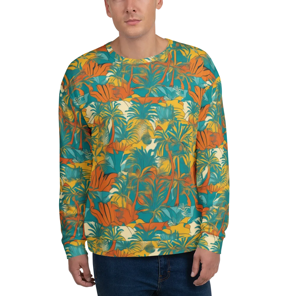 Citrus Jungle on Sweatshirt — Front