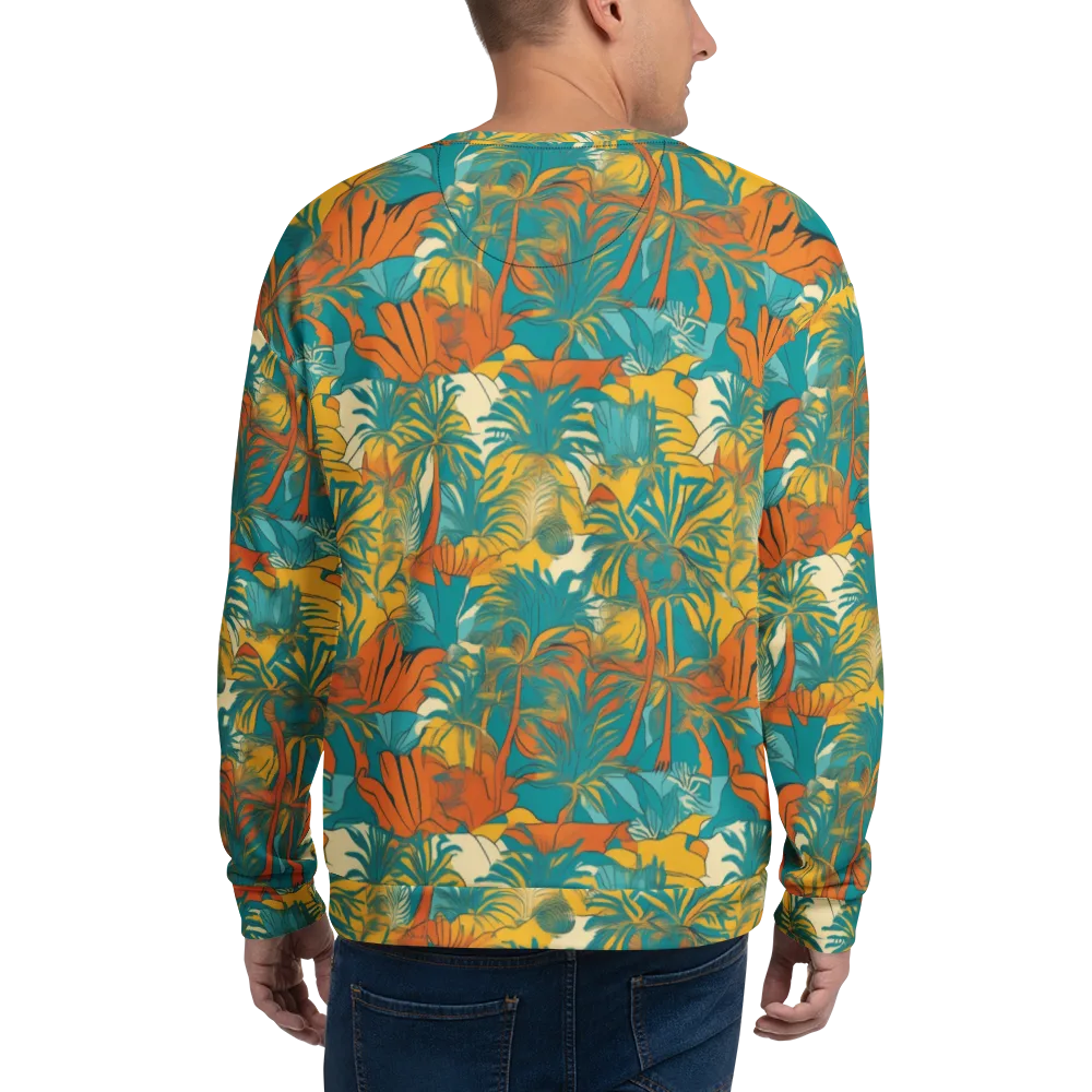 Citrus Jungle on Sweatshirt — Back