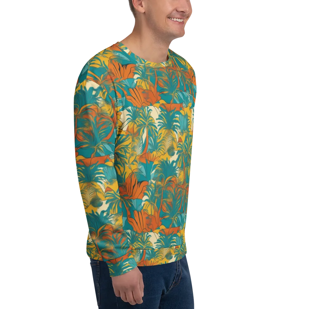 Citrus Jungle on Sweatshirt — Right Front