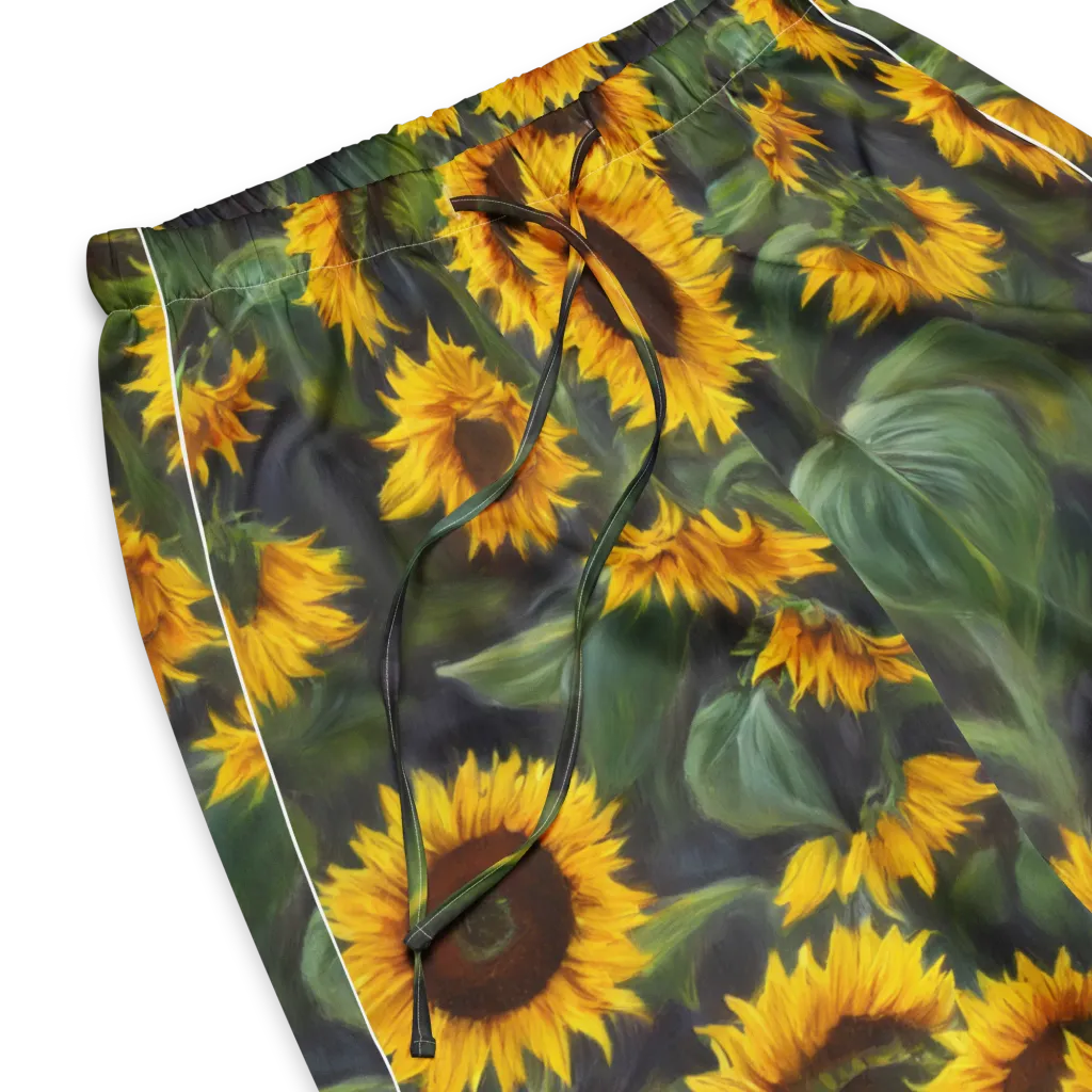 Sunflower Nocturne on Women's Pajama Pants — Product details