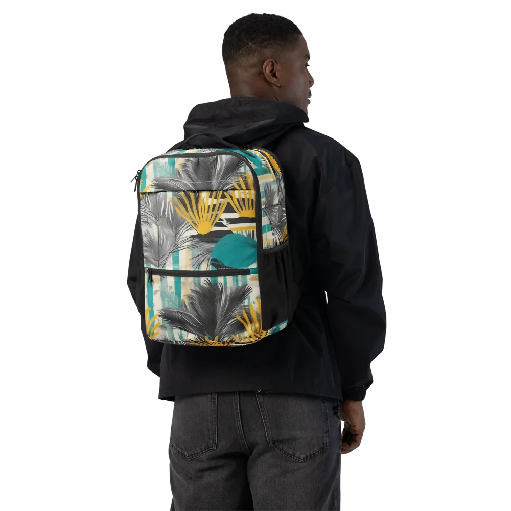 Turmeric Canopy on Utility Backpack — Back