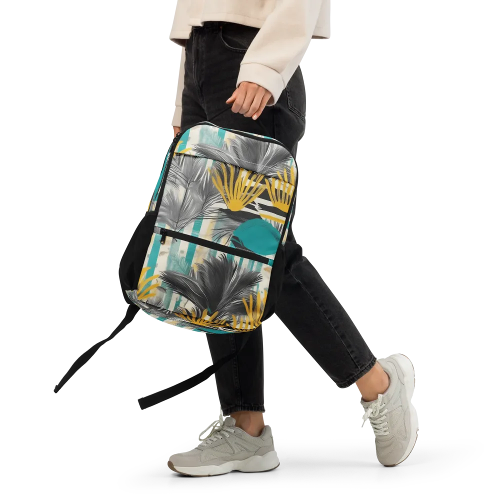 Turmeric Canopy on Utility Backpack — Front
