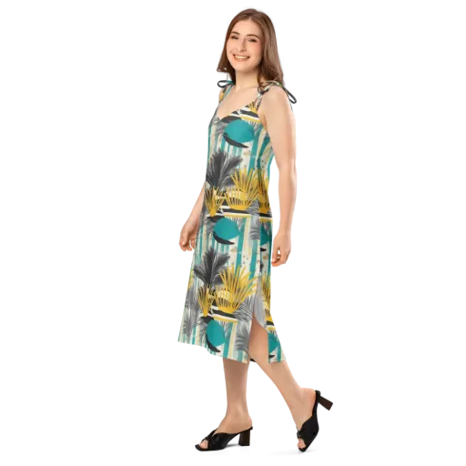 Turmeric Canopy on a Slip Dress