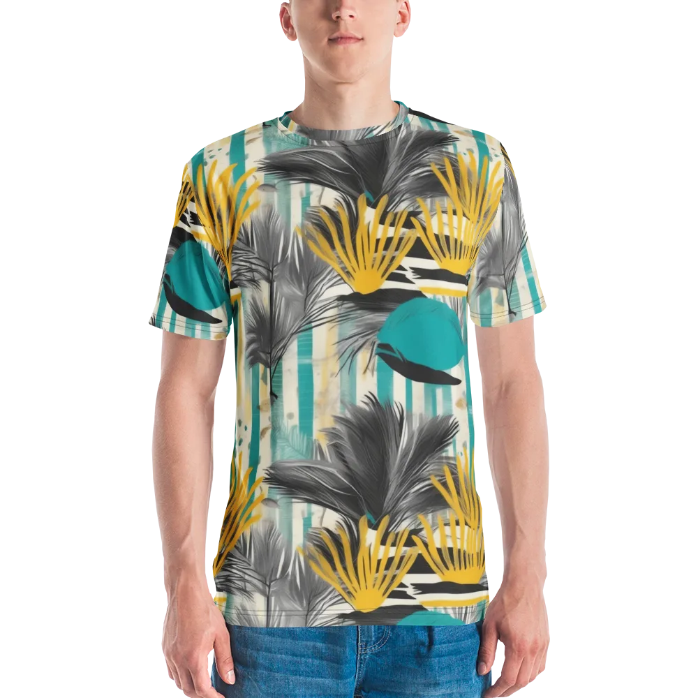 Turmeric Canopy on Men's Crew Neck T-Shirt — Front