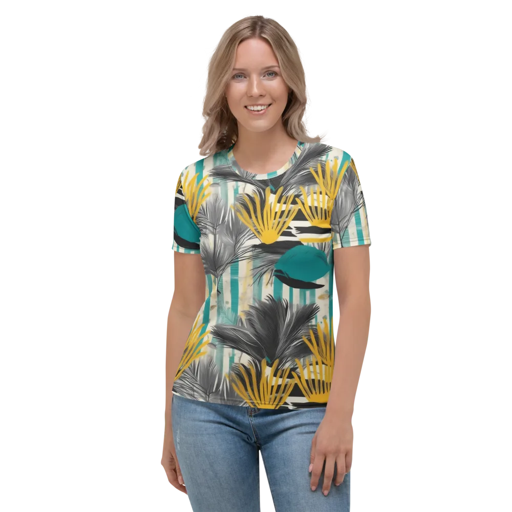 Turmeric Canopy on Women's Crew Neck T-Shirt — Front