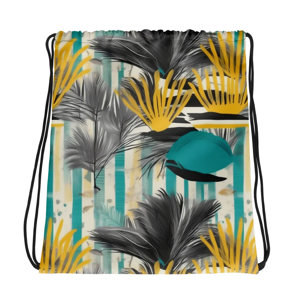 Turmeric Canopy on Drawstring Bag — Photo