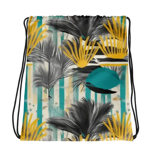 Turmeric Canopy on a Drawstring Bag