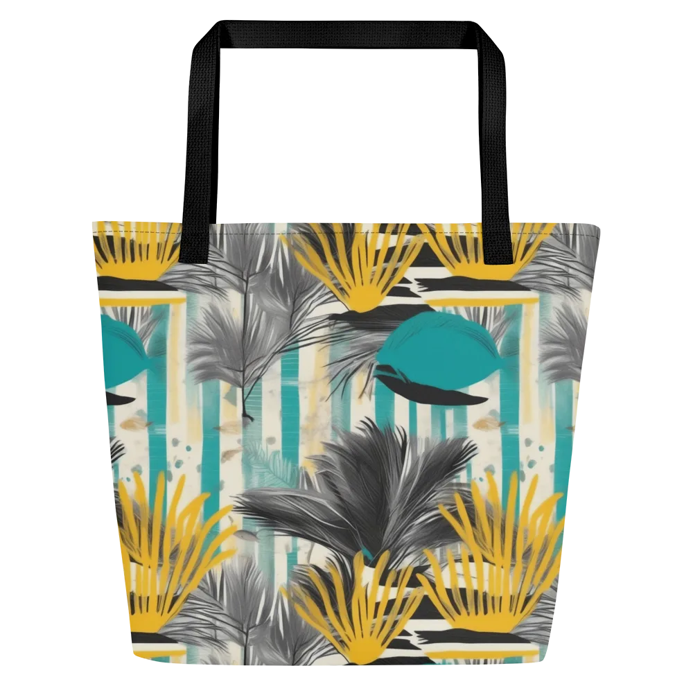 Turmeric Canopy on Large Tote Bag W/ Pocket — Front