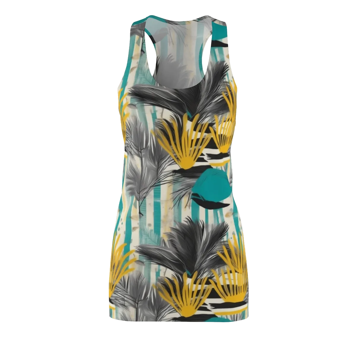 Turmeric Canopy on Racerback Dress — Front