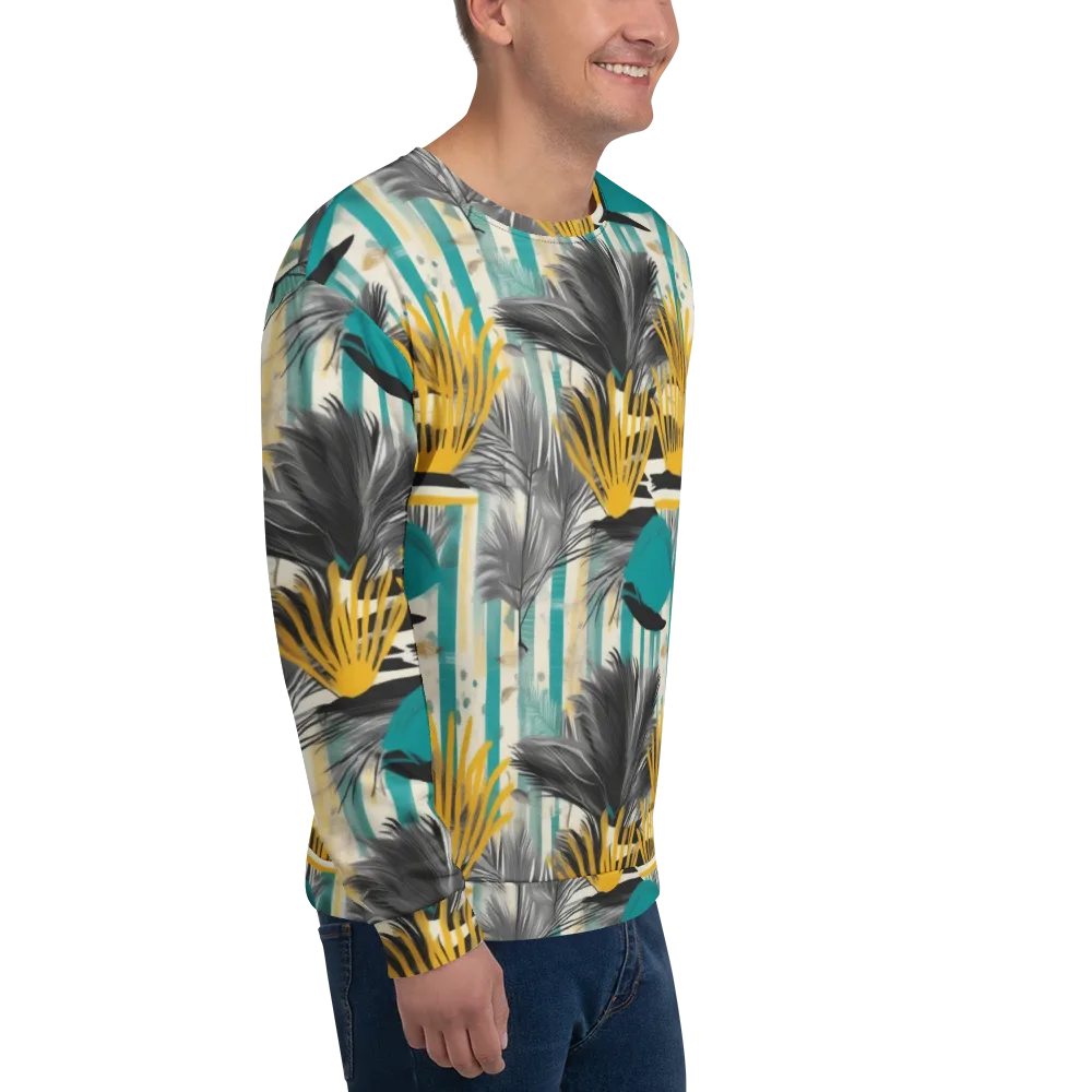 Turmeric Canopy on Sweatshirt — Right Front