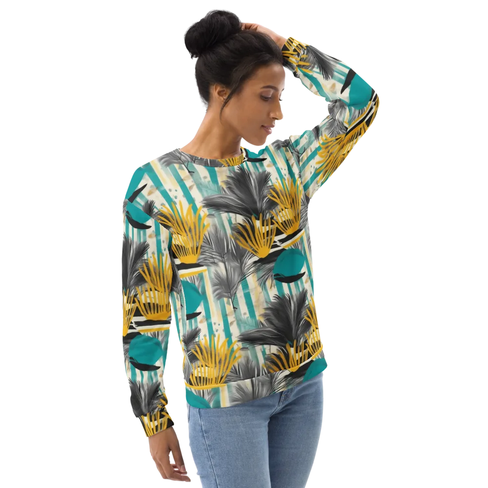 Turmeric Canopy on Sweatshirt — Right Front