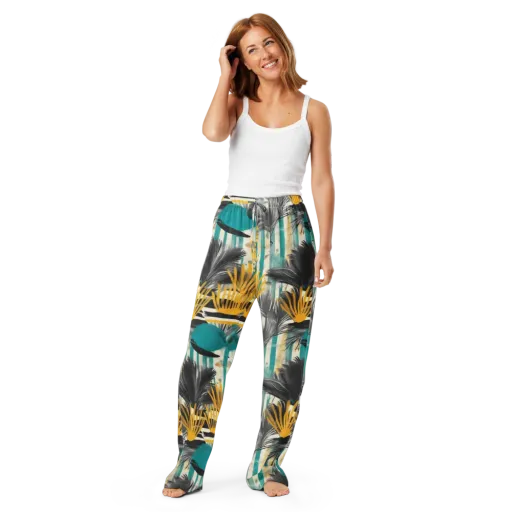 Turmeric Canopy on a Women's Pajama Pants