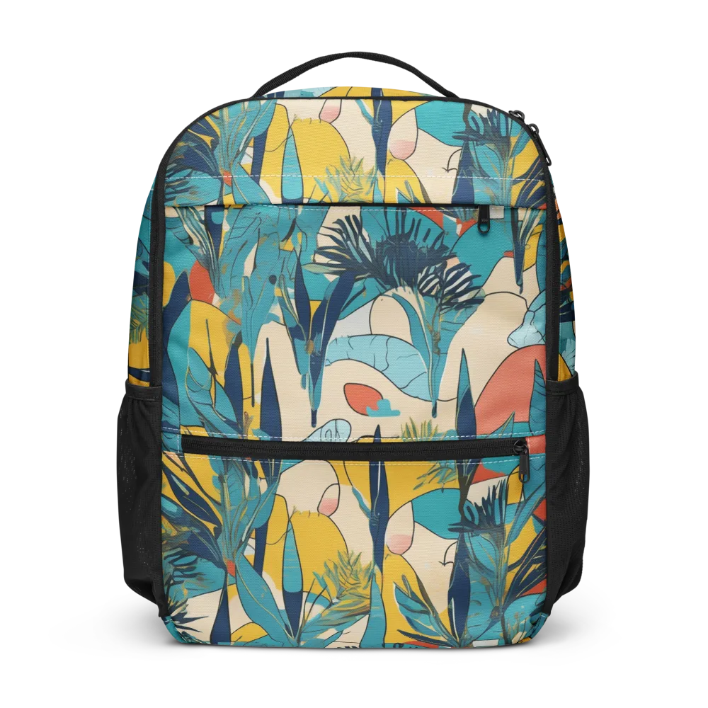 Jungle Schematic on Utility Backpack — Front