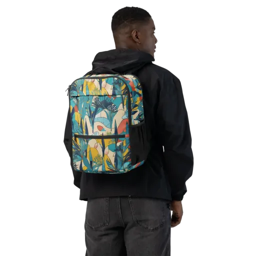 Jungle Schematic on a Utility Backpack