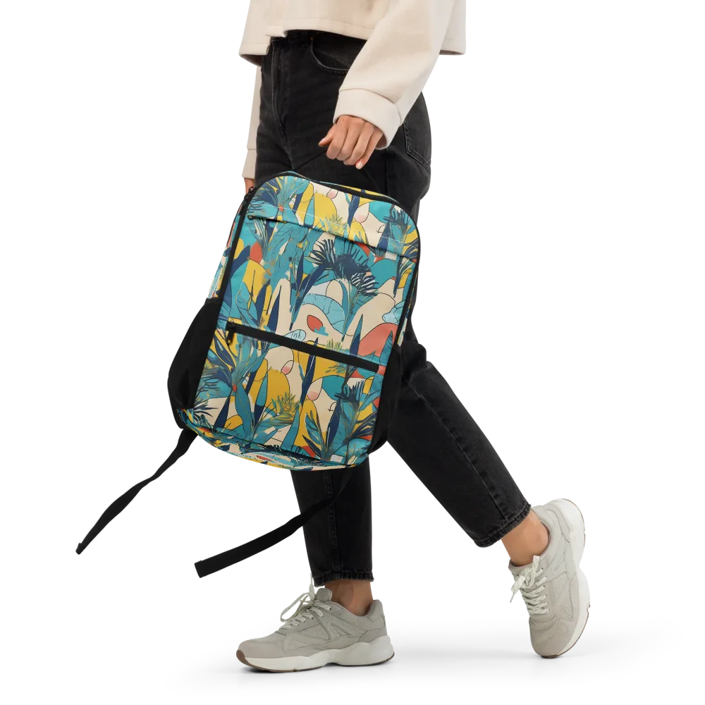Jungle Schematic on Utility Backpack — Front