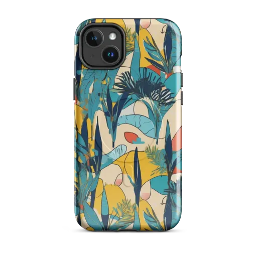 Jungle Schematic on a MagSafe Tough Case for iPhone®