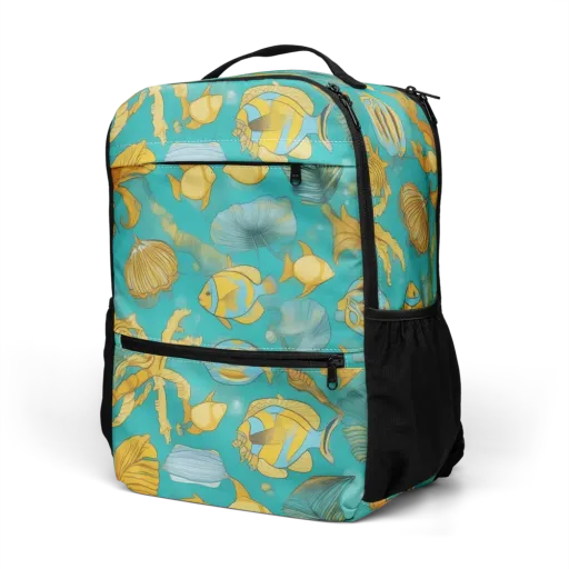 Sunlit Shoals on a Utility Backpack