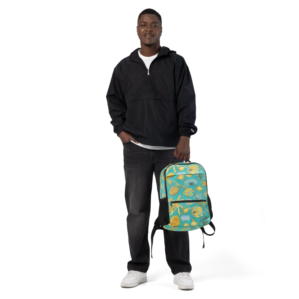 Sunlit Shoals on Utility Backpack — Front