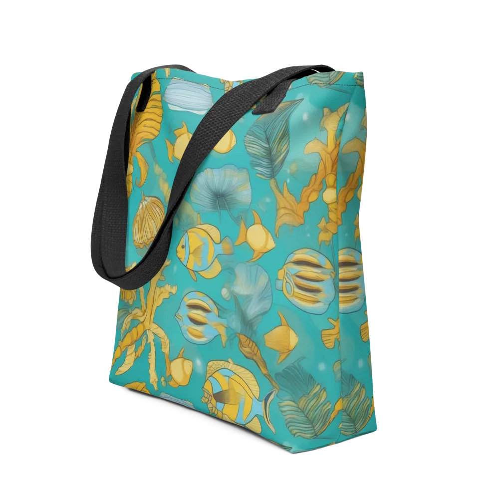 Sunlit Shoals on Tote Bag — Front