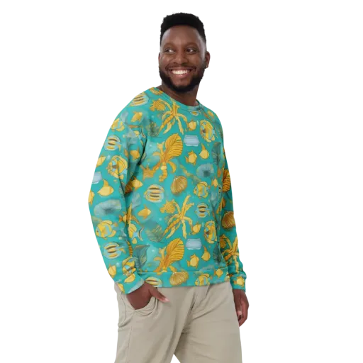Sunlit Shoals on a Sweatshirt