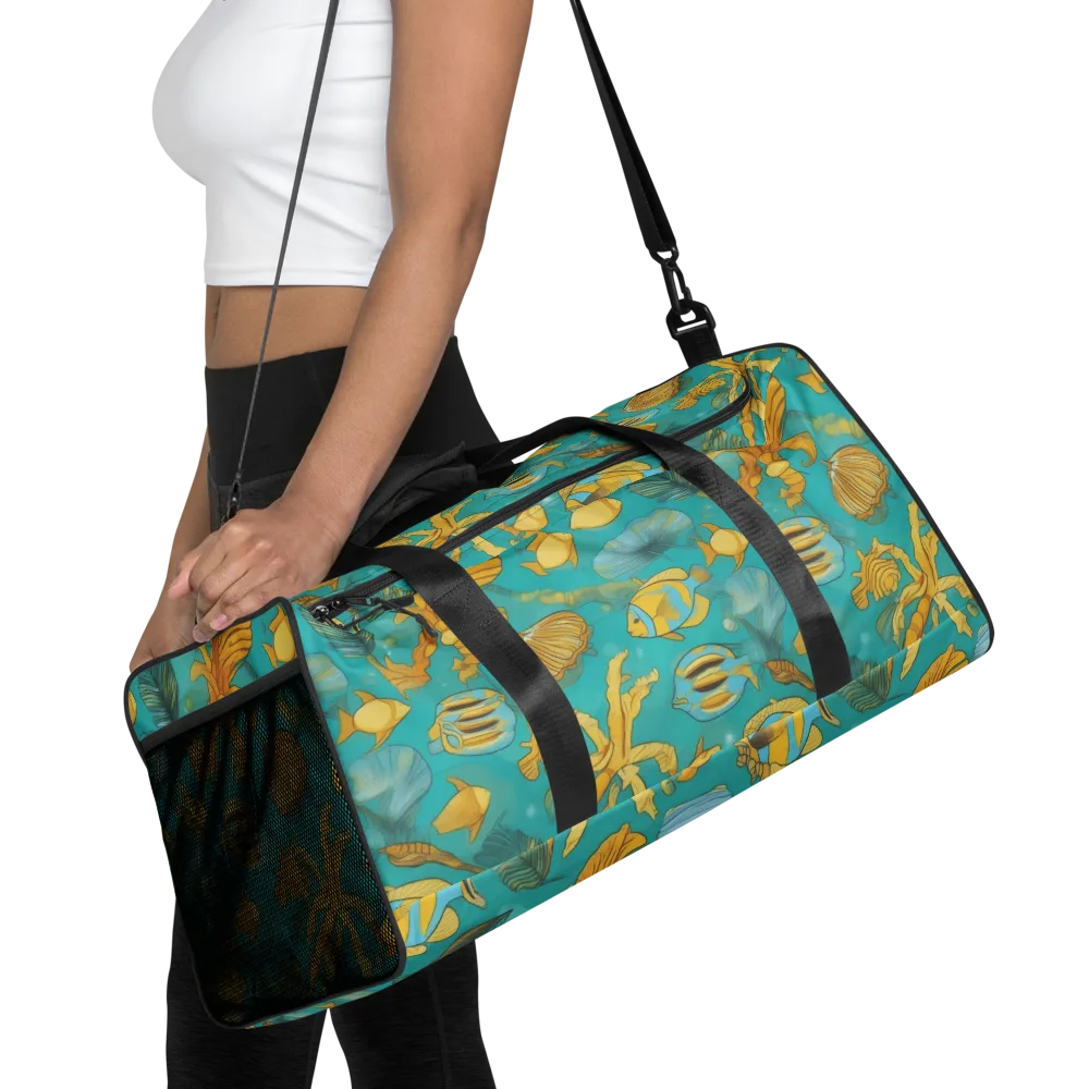 Sunlit Shoals on Duffle Bag — Front