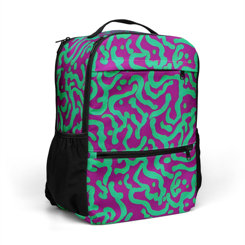 Ultraviolet Drift on Utility Backpack — Right Front