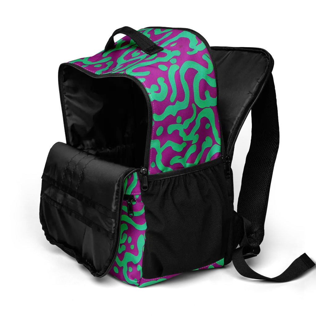 Ultraviolet Drift on Utility Backpack — Product details 2