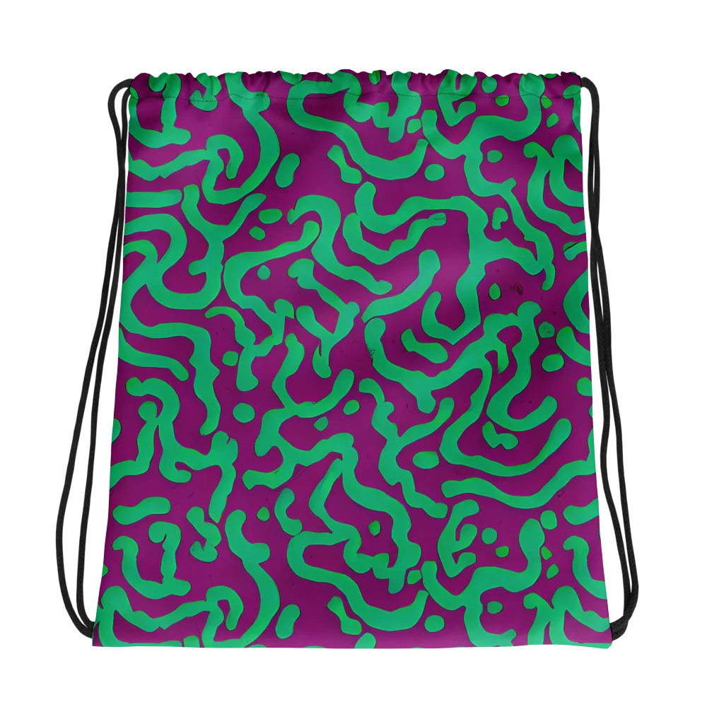 Ultraviolet Drift on Drawstring Bag — Photo