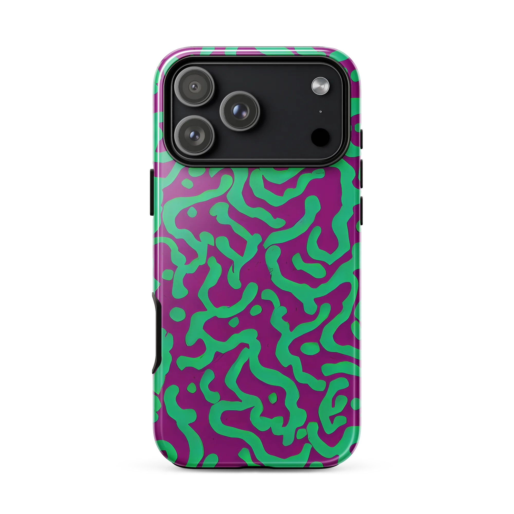 Ultraviolet Drift on Tough Case for iPhone® — Front