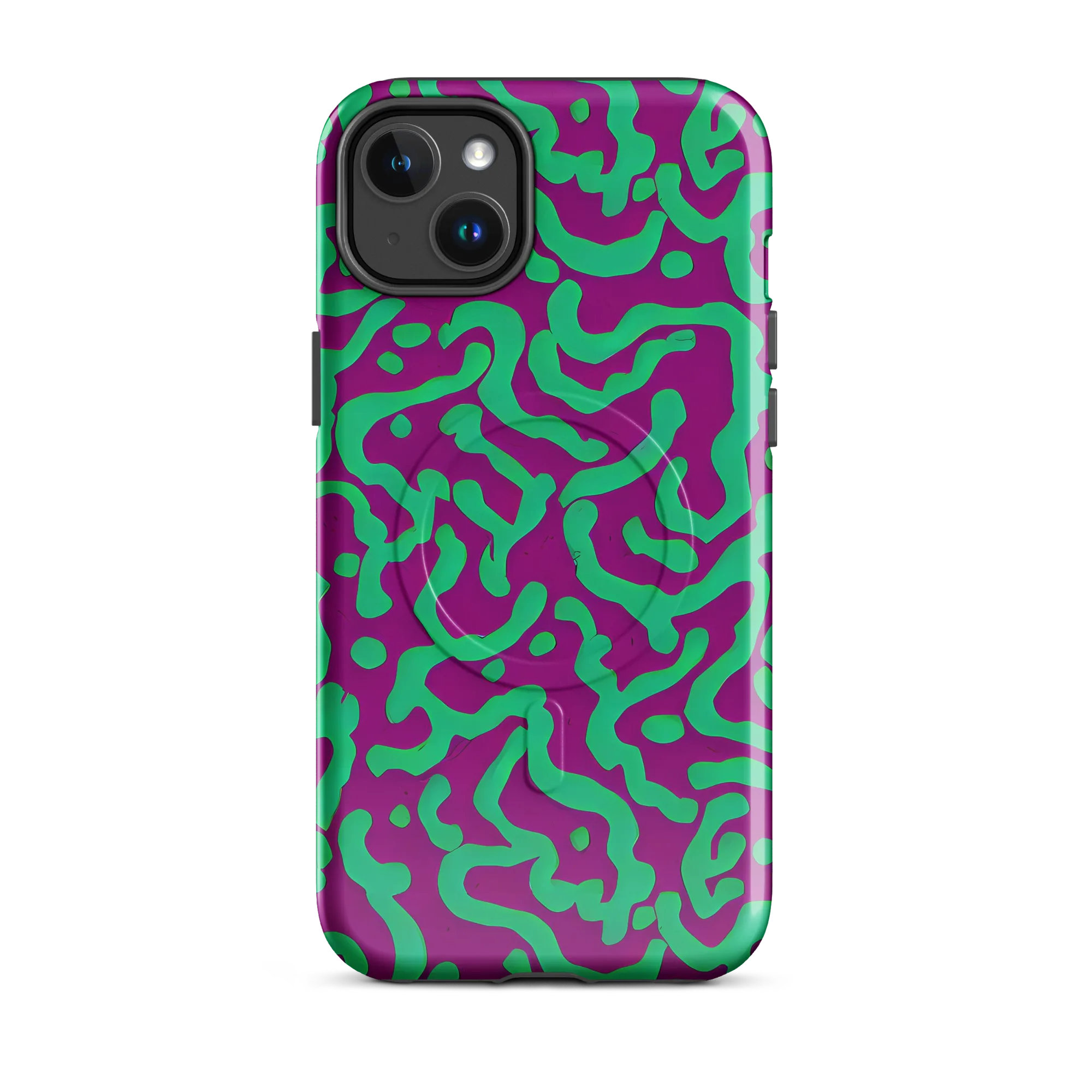 Ultraviolet Drift on MagSafe Tough Case for iPhone® — Front