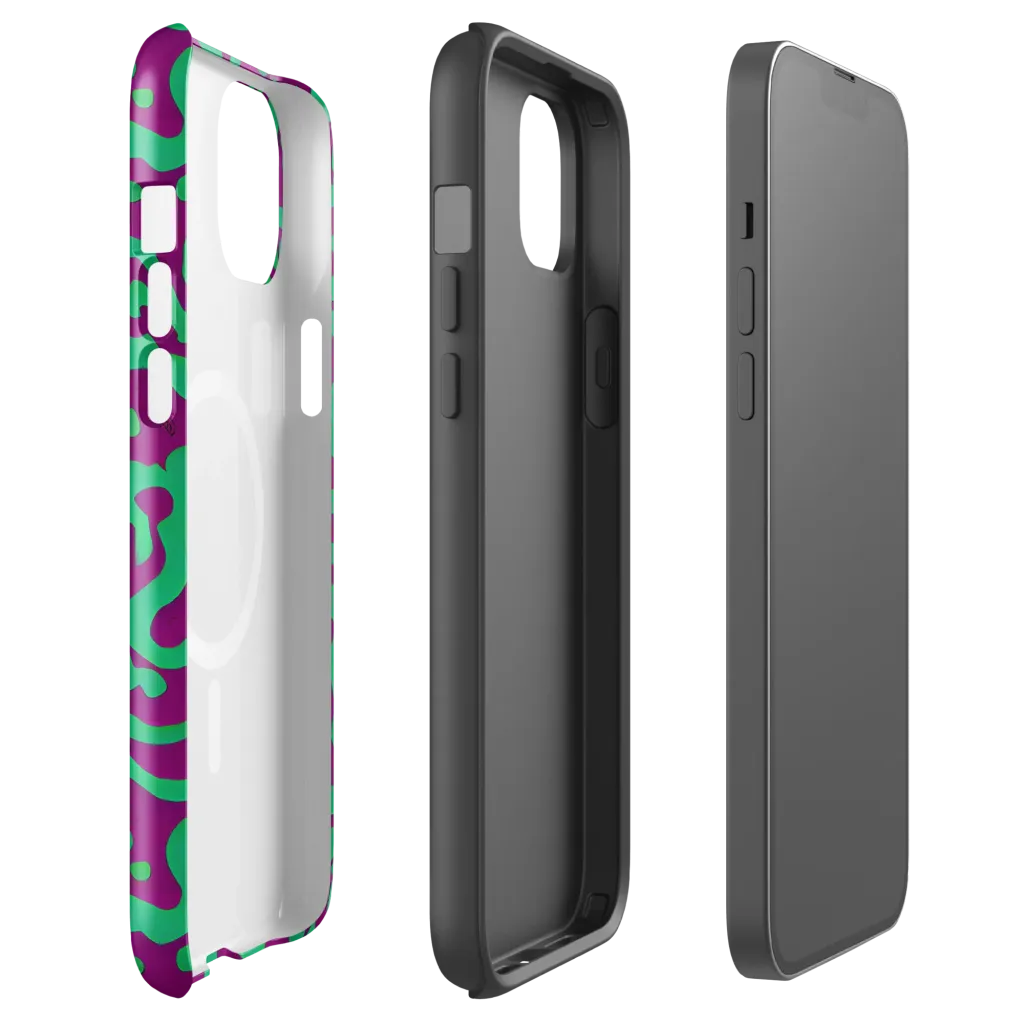 Ultraviolet Drift on MagSafe Tough Case for iPhone® — Front