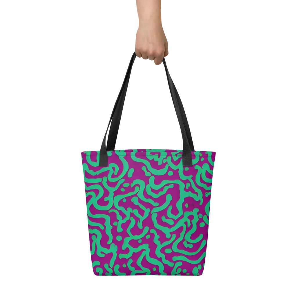 Ultraviolet Drift on Tote Bag — Front