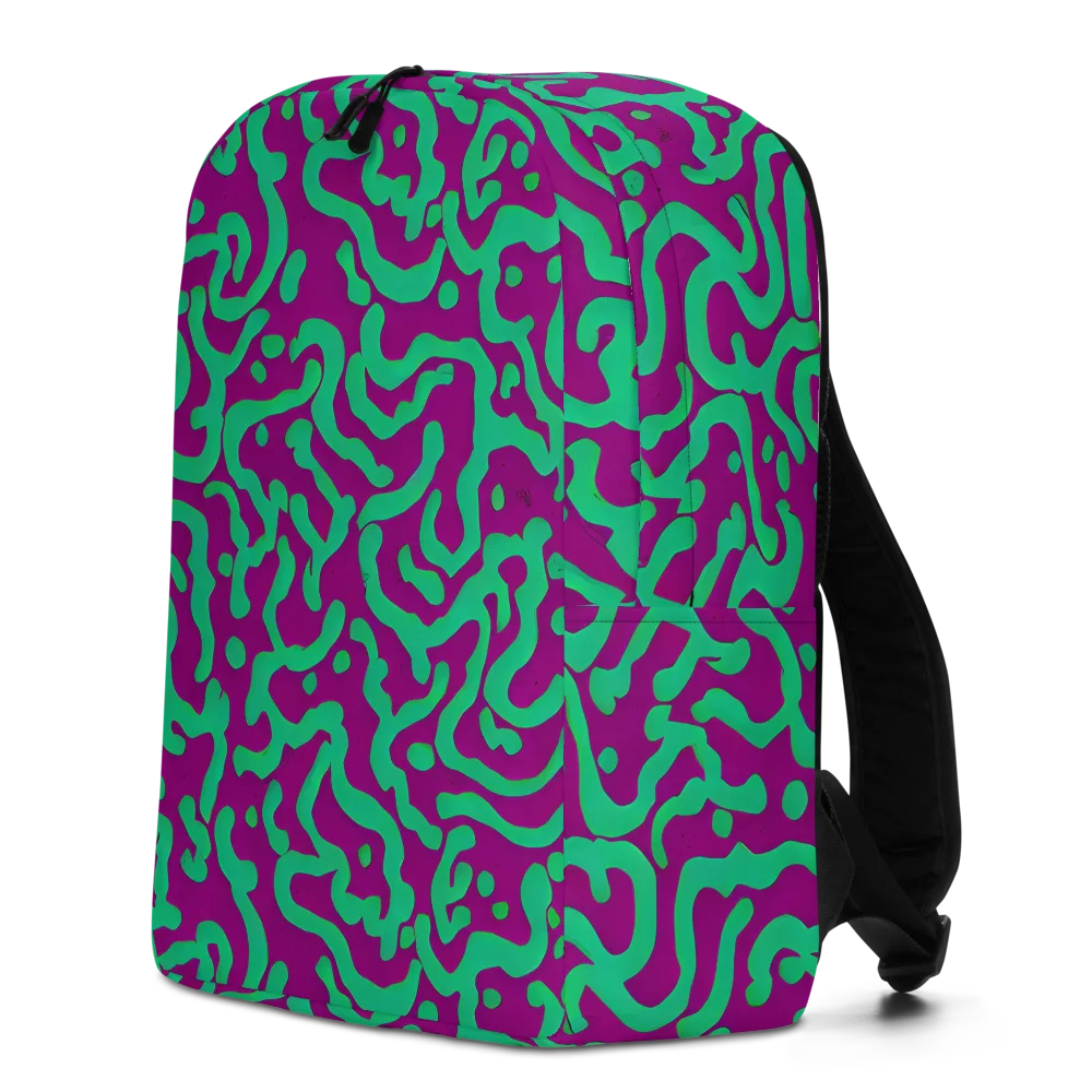 Ultraviolet Drift on Minimalist Backpack — Left