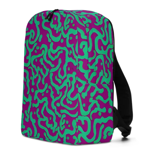 Ultraviolet Drift on a Minimalist Backpack