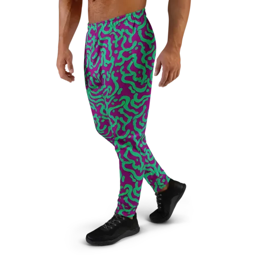 Ultraviolet Drift on a Men's Joggers