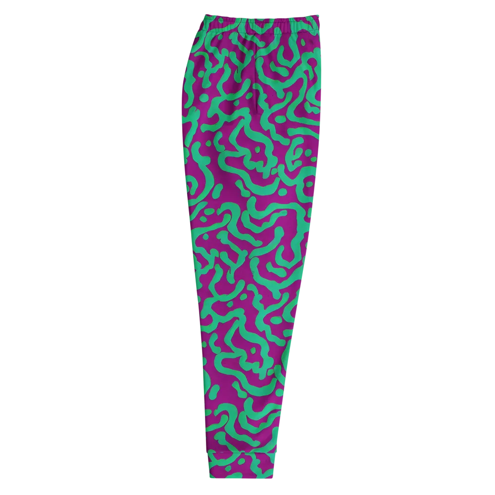 Ultraviolet Drift on Men's Joggers — Right
