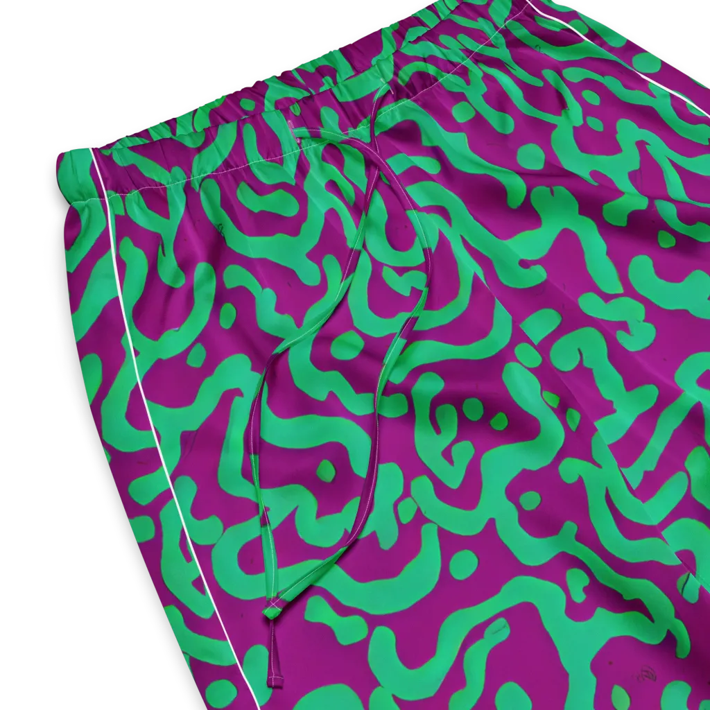 Ultraviolet Drift on Women's Pajama Pants — Product details