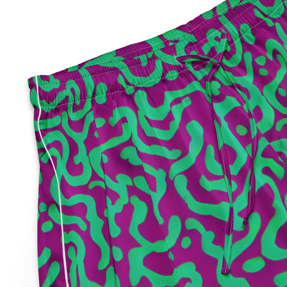 Ultraviolet Drift on Women's Pajama Shorts — Product details