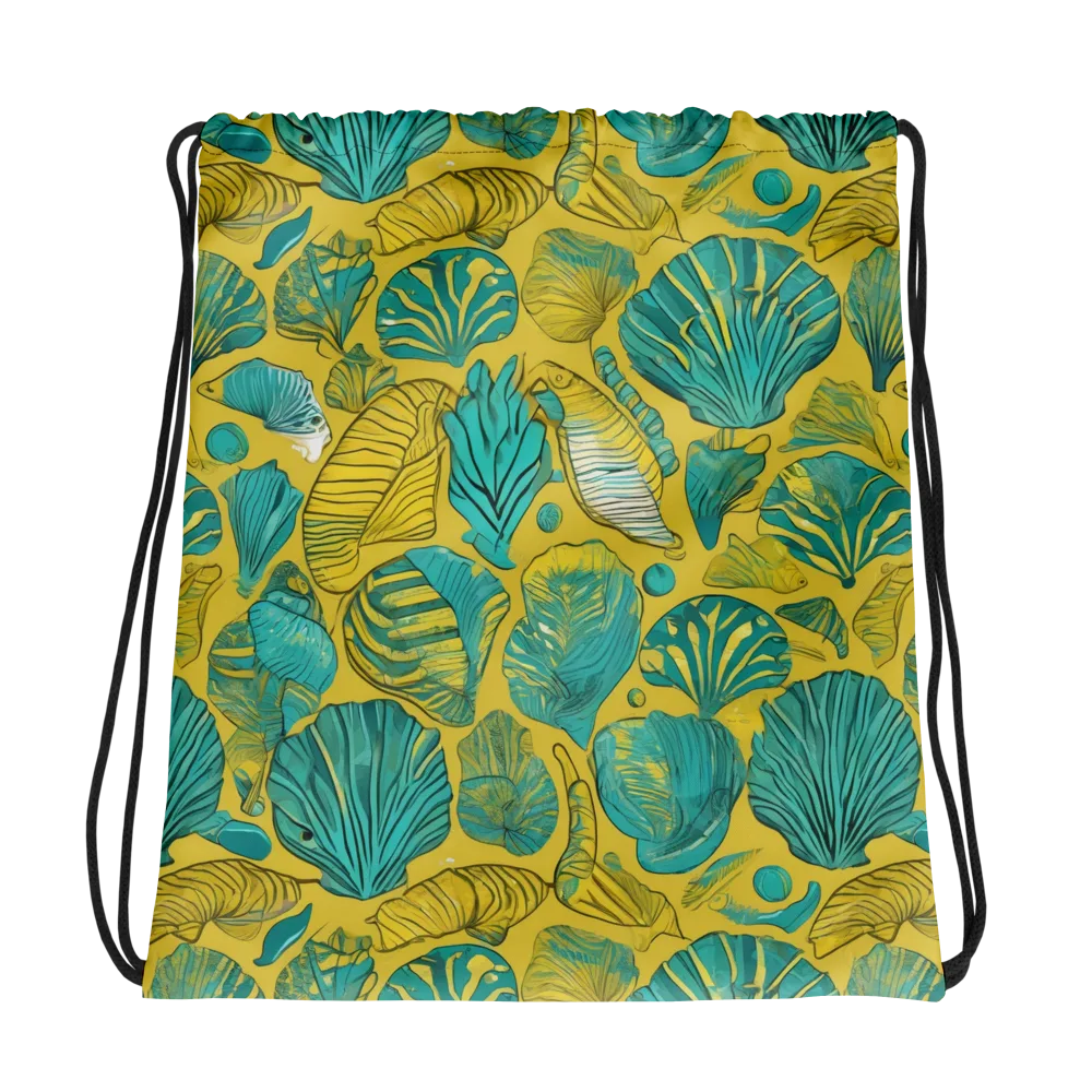 Tropical Tidal on Drawstring Bag — Photo